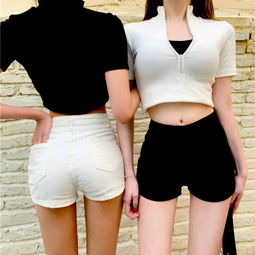 White shorts